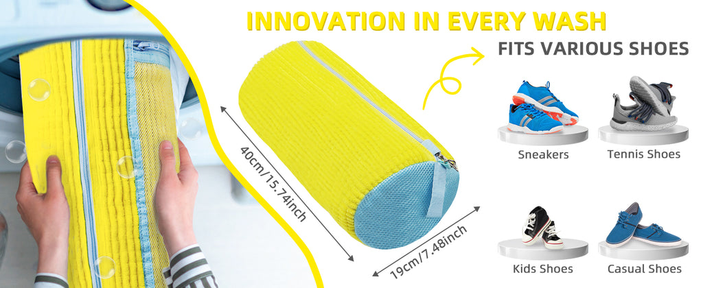 Shoe Washing Machine Bag
