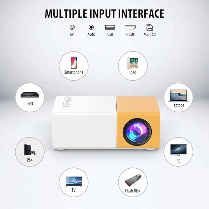 LED Portable Mini Projector