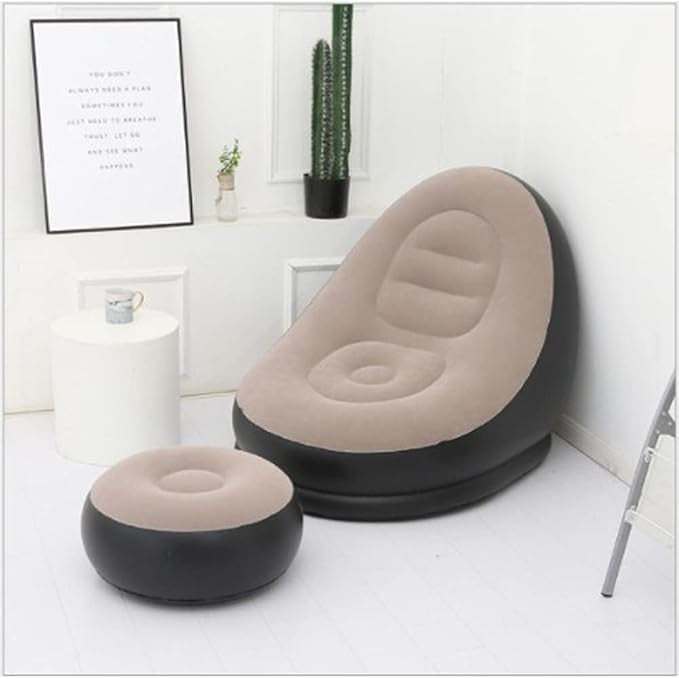 Inflatable Leisure Sofa Chair & Footstool