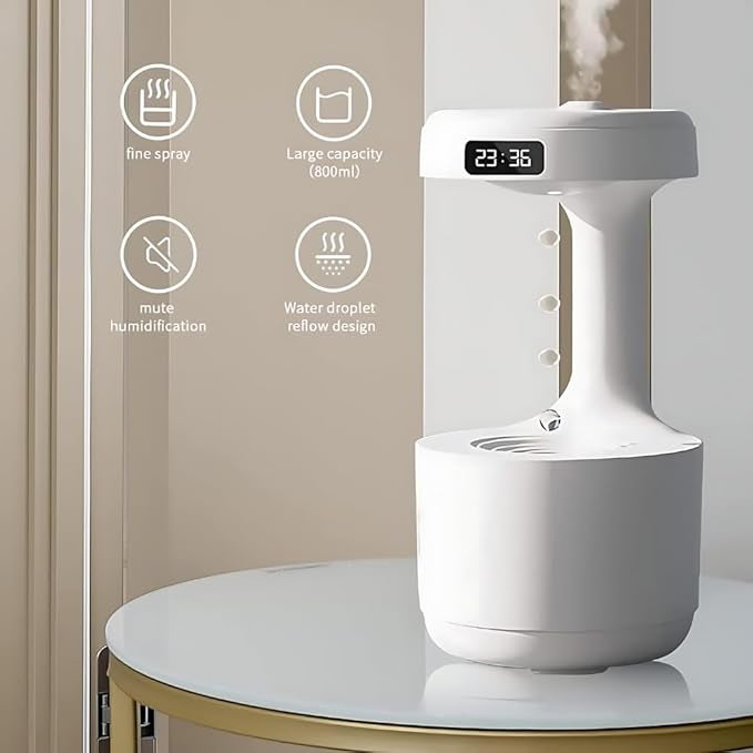 Anti-Gravity Water Drop Humidifier