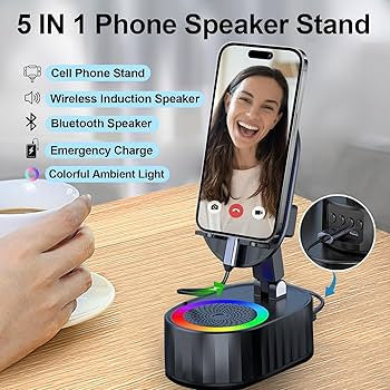 5 in 1 Wireless Induction Speaker
