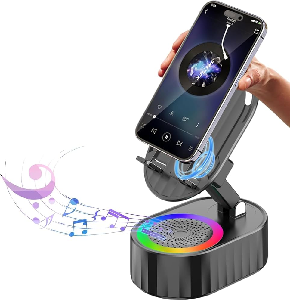 5 in 1 Wireless Induction Speaker